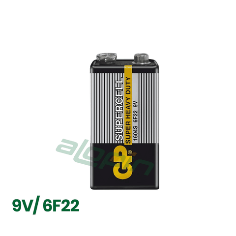 Pin GP Supercell 9V / 6F22 - Chính Hãng
