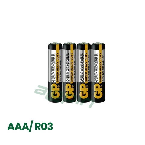 Pin GP Supercell AAA / R03 (1.5V) – Chính Hãng