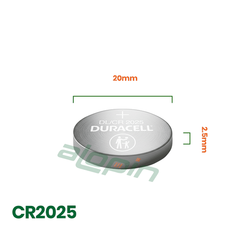 Pin Duracell CR2025 Lithium 3V (Vỉ 2 Viên) - Chính Hãng