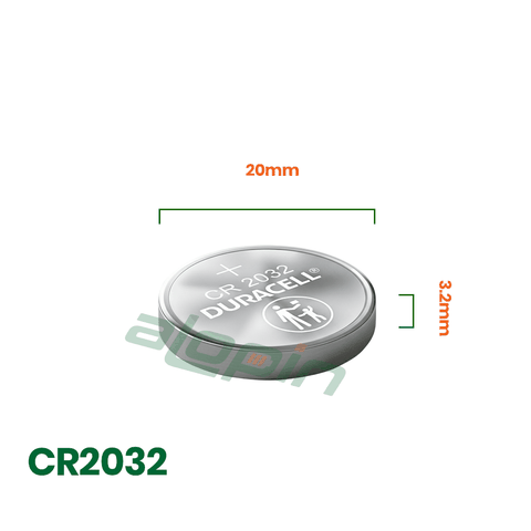 Pin Duracell CR2032 Lithium 3V (Vỉ 2 Viên) - Chính Hãng