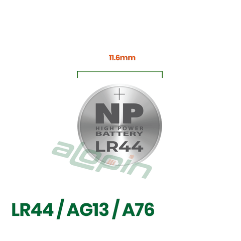 Pin National Power Alkaline LR44 (AG13 / A76) - Chính Hãng