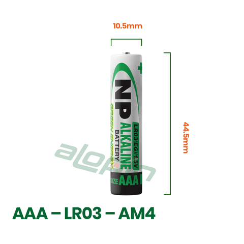 Pin National Power Alkaline AAA 1.5V (Vỉ 4 Viên) – Chính Hãng