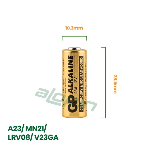 Pin GP Alkaline A23 (MN21/ LRV08/ V23GA) - Chính Hãng