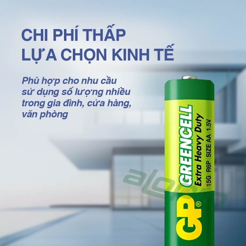 Pin GP Greencell AAA 1.5V (Vỉ 4 Viên) – Chính Hãng