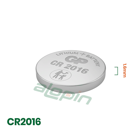 Pin GP CR2016 Lithium 3V - Chính Hãng