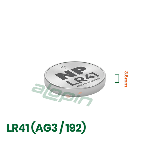 Pin National Power Alkaline LR41 (AG3 / 192) - Chính Hãng