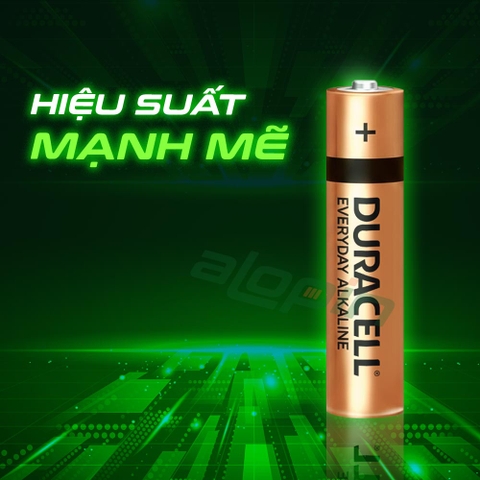 Pin Duracell Everyday Alkaline AAA 1.5V (Vỉ 2 Viên) – Chính Hãng