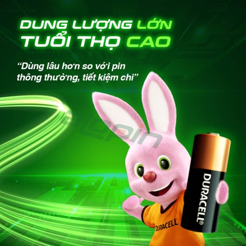 Pin Duracell Coppertop Alkaline AA 1.5V (Vỉ 2 Viên) – Chính Hãng