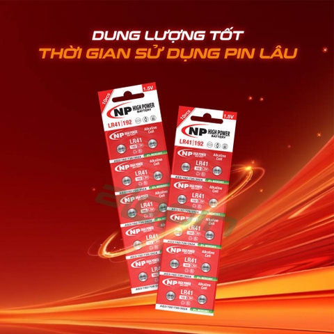 Pin National Power Alkaline LR44 (AG13 / A76) - Chính Hãng