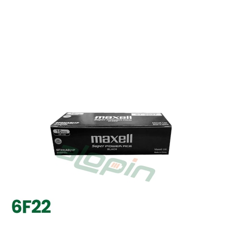 Pin Maxell 9V/ 6F22 - Chính Hãng