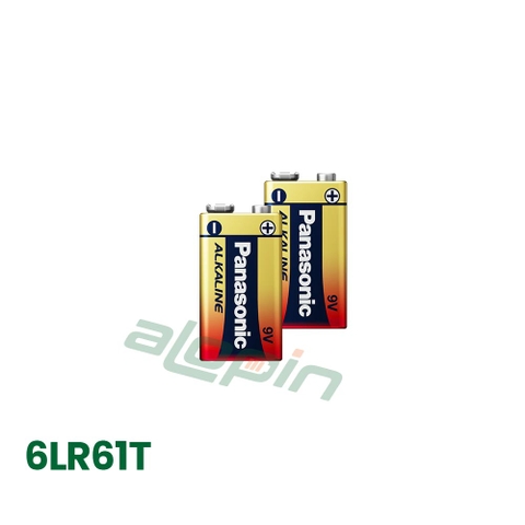Pin Panasonic Alkaline 9V (6LR61T / 1B) - Chính Hãng