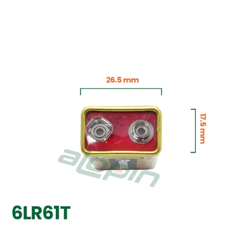 Pin Panasonic Alkaline 9V (6LR61T / 1B) - Chính Hãng