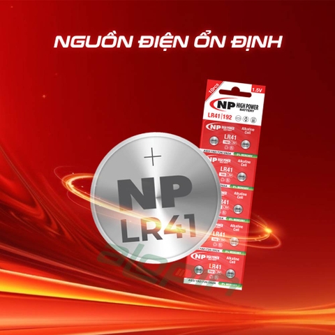 Pin National Power Alkaline LR44 (AG13 / A76) - Chính Hãng