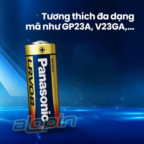 Pin Panasonic Alkaline A23 (LR-V08 / 1BPA / 23A) - Chính Hãng