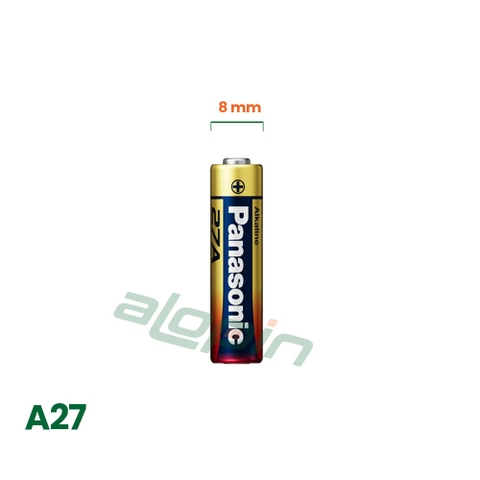 Pin Panasonic Alkaline A27 (LRV27A / 1BPA / 27A) - Chính Hãng