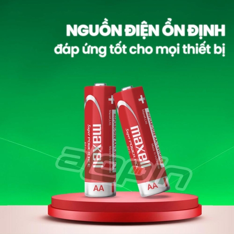 Pin Maxell AA/ R6P (1.5V) – Chính Hãng