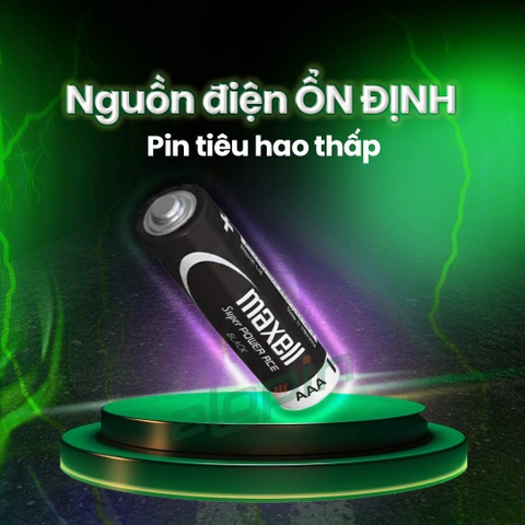 Pin Maxell AAA/ R03 1.5V (Vỉ 4 Viên) – Chính Hãng