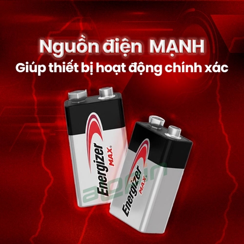 Pin Energizer Alkaline 9V (522 / BP1) - Chính Hãng
