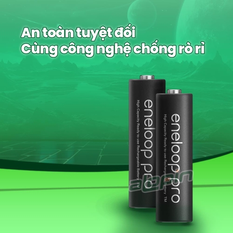Pin Sạc Panasonic Eneloop Pro AA - Chính Hãng