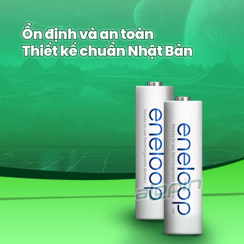 Pin Sạc Panasonic Eneloop AA - Chính Hãng