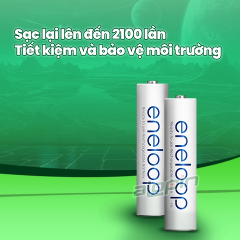 Pin Sạc Panasonic Eneloop AAA - Chính Hãng
