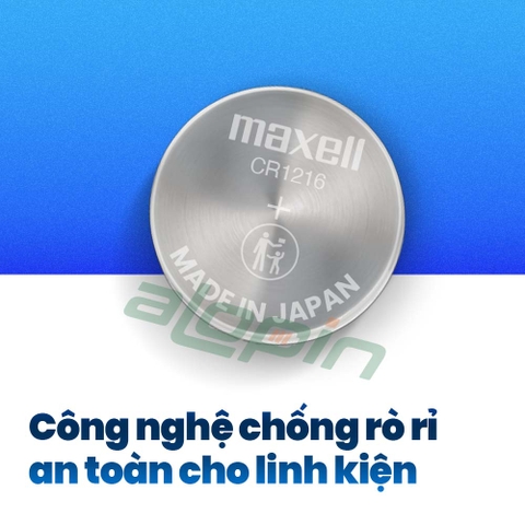 Pin Maxell CR1216 Lithium 3V - Chính Hãng