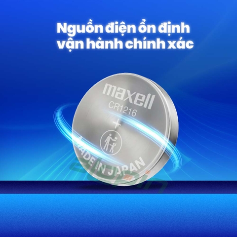 Pin Maxell CR1216 Lithium 3V - Chính Hãng