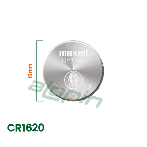 Pin Maxell CR1620 Lithium 3V (Vỉ 1 Viên) - Chính Hãng