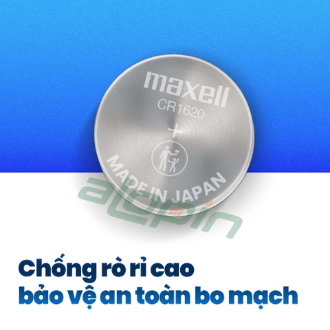 Pin Maxell CR1620 Lithium 3V - Chính Hãng