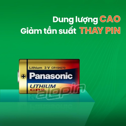 Pin Panasonic Lithium CR2 (CR - 2W / 1BE) - Chính Hãng