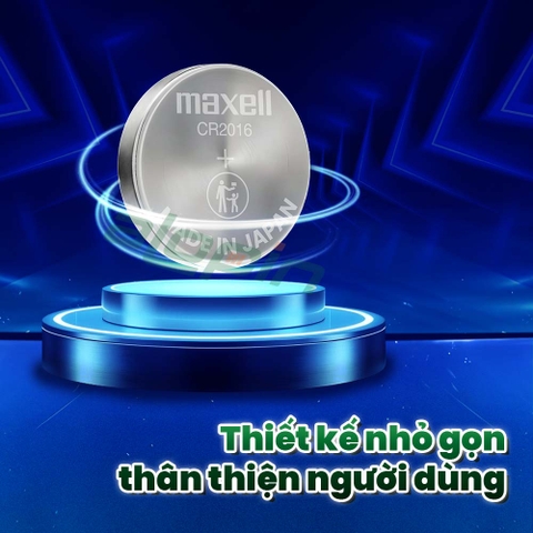 Pin Maxell CR2016 Lithium 3V - Chính Hãng