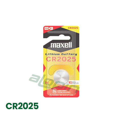 Pin Maxell CR2025 Lithium 3V (Vỉ 1 Viên) - Chính Hãng