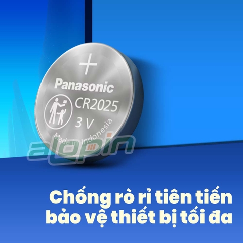 Pin Panasonic CR2025 Lithium 3V - Chính Hãng