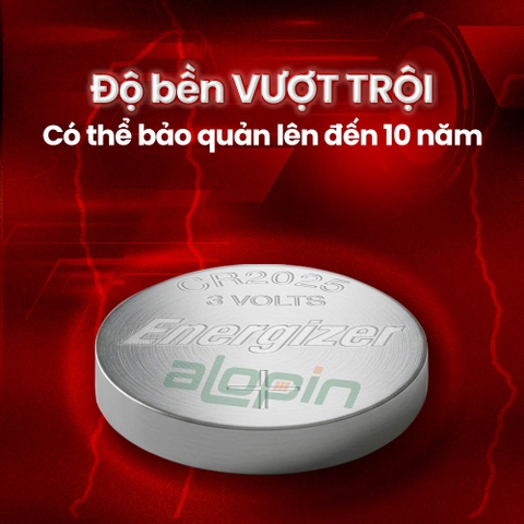 Pin Energizer CR2025 Lithium 3V - Chính Hãng