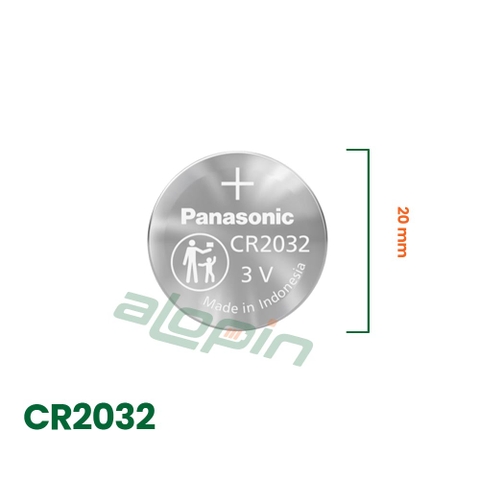Pin Panasonic CR2032 Lithium 3V - Chính Hãng
