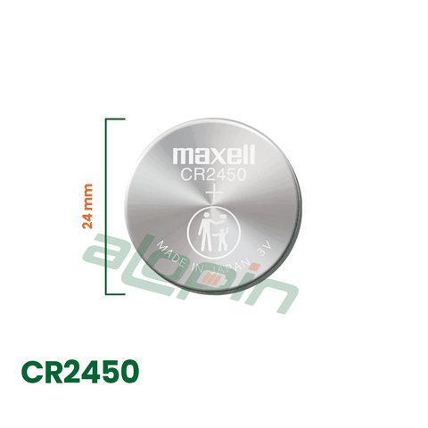 Pin Maxell CR2450 Lithium 3V (Vỉ 1 Viên) - Chính Hãng