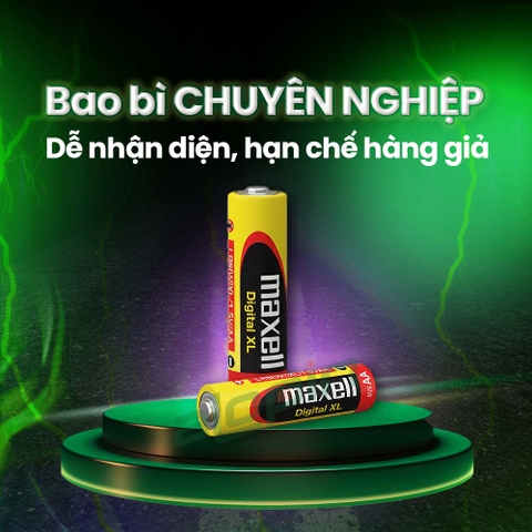 Pin Maxell EXvolta Premium Alkaline AA/ LR6 1.5V (Vỉ 2 Viên) - Chính Hãng