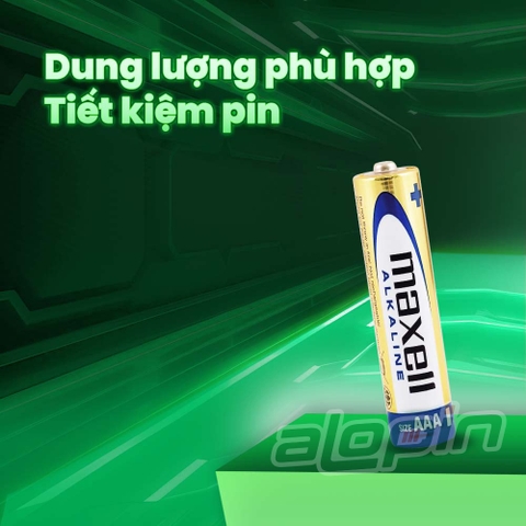 Pin Maxell Alkaline AAA / LR03 1.5V (Vỉ 2 Viên) - Chính Hãng