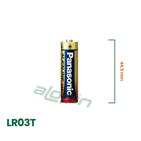 Pin Panasonic Alkaline AAA / LR03T 1.5V (Vỉ 2 Viên) - Chính Hãng