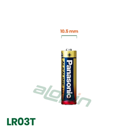 Pin Panasonic Alkaline AAA / LR03T 1.5V (Vỉ 2 Viên) - Chính Hãng