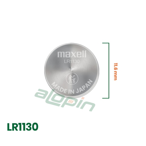 Pin Maxell Alkaline LR1130 (AG10/ LR54) - Chính Hãng