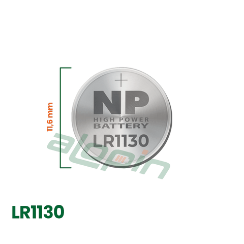 Pin National Power Alkaline LR1130 (AG10 / LR54) - Chính Hãng