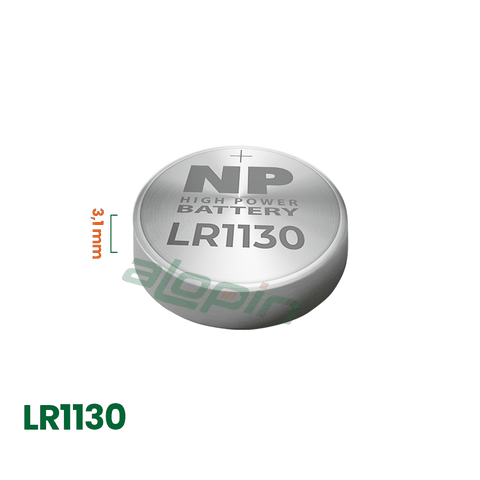 Pin National Power Alkaline LR1130 (AG10 / LR54) - Chính Hãng