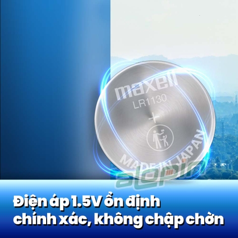 Pin Maxell Alkaline LR1130 (AG10/ LR54) - Chính Hãng