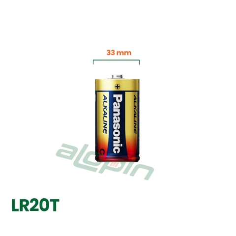 Pin Panasonic Alkaline LR20T / 2B (Pin Đại) - Chính Hãng