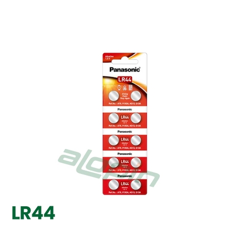 Pin Panasonic Alkaline LR44 (AG13 / A76) - Chính Hãng