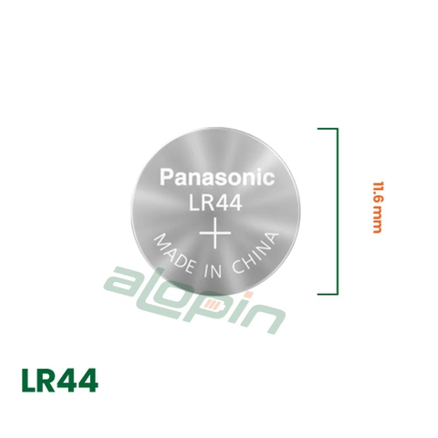 Pin Panasonic Alkaline LR44 (AG13 / A76) - Chính Hãng