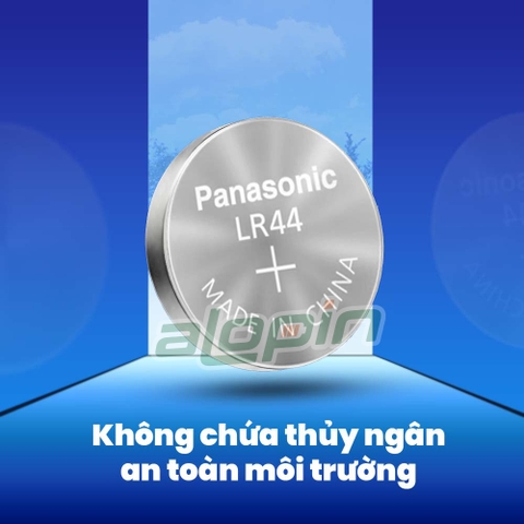 Pin Panasonic Alkaline LR44 (AG13 / A76) - Chính Hãng