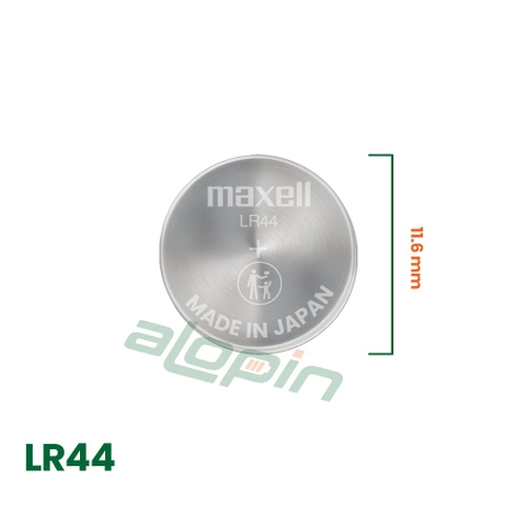 Pin Maxell Alkaline LR44 (AG13/ A76) - Chính Hãng
