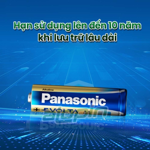 Pin Panasonic Evolta Premium Alkaline AA / LR6EG 1.5V (Vỉ 2 Viên) - Chính Hãng